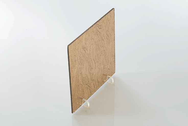 bronze-delta-patterned-glass